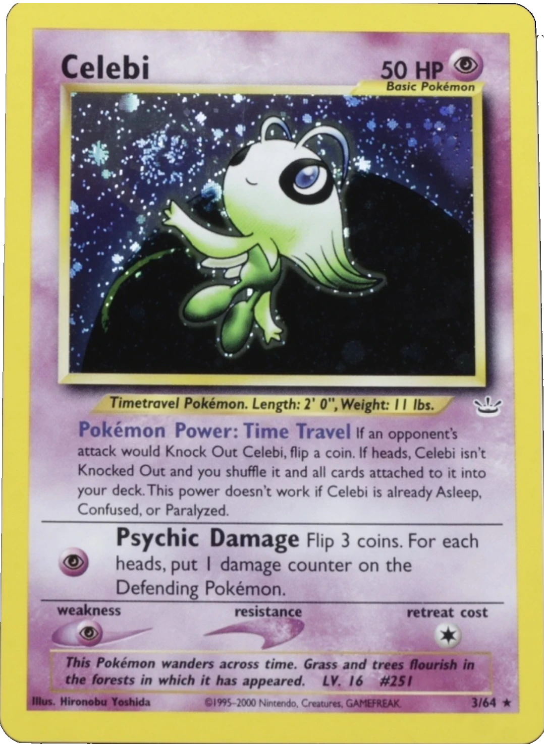 Celebi Double Holo Error