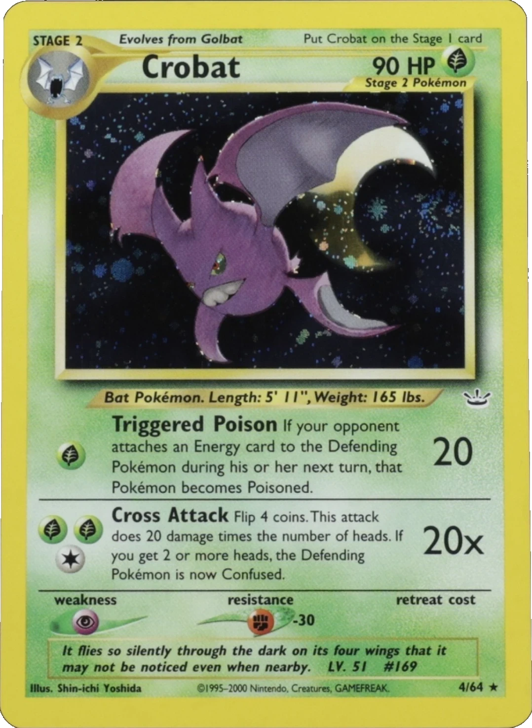 Crobat Double Holo Error