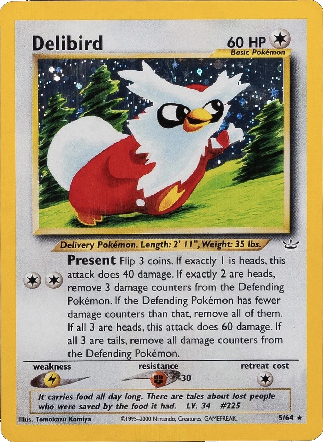 Delibird Double Holo Error
