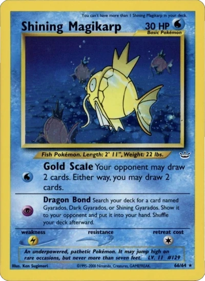 Shining Magikarp Regular Holo